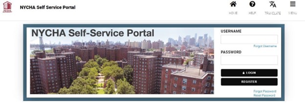 NYCHA self portal